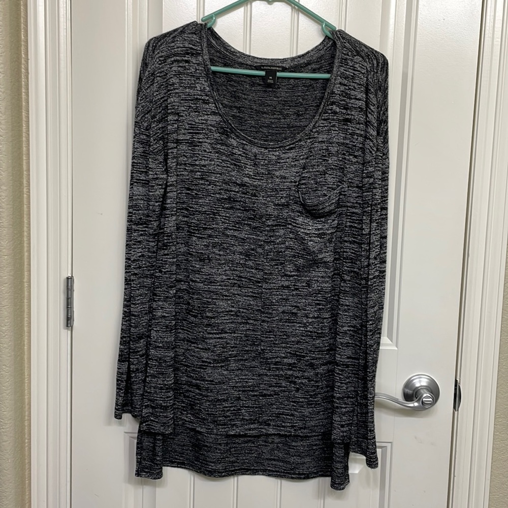 Banana Republic heathered pattern shirt‎ size medium